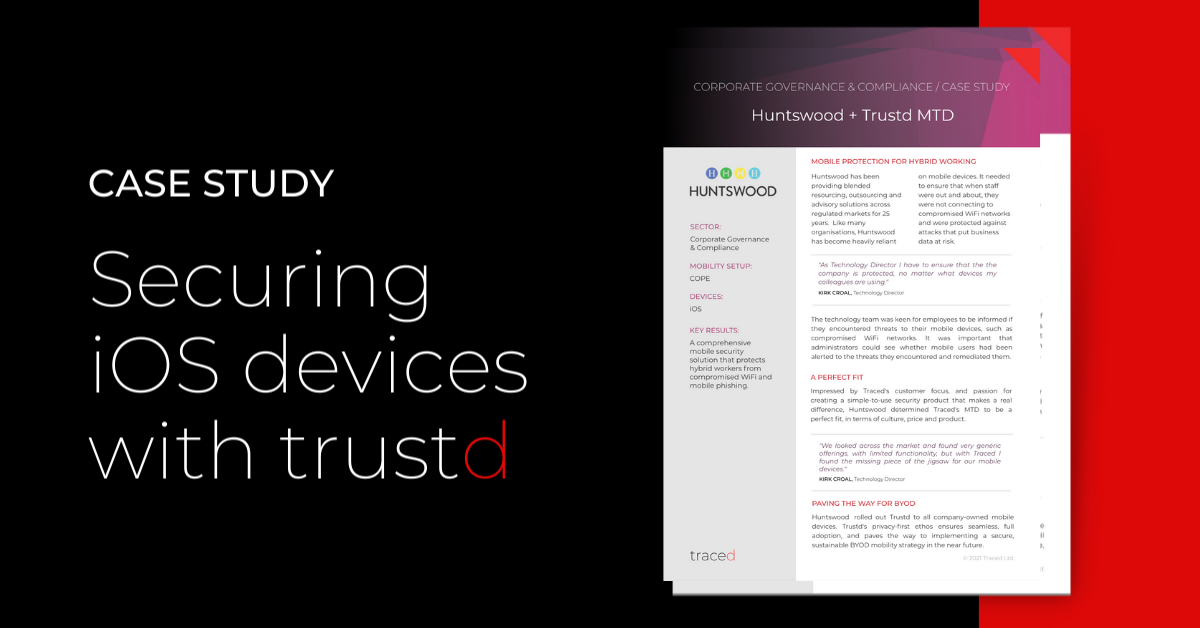 Case Study: Huntswood and Trustd from Traced